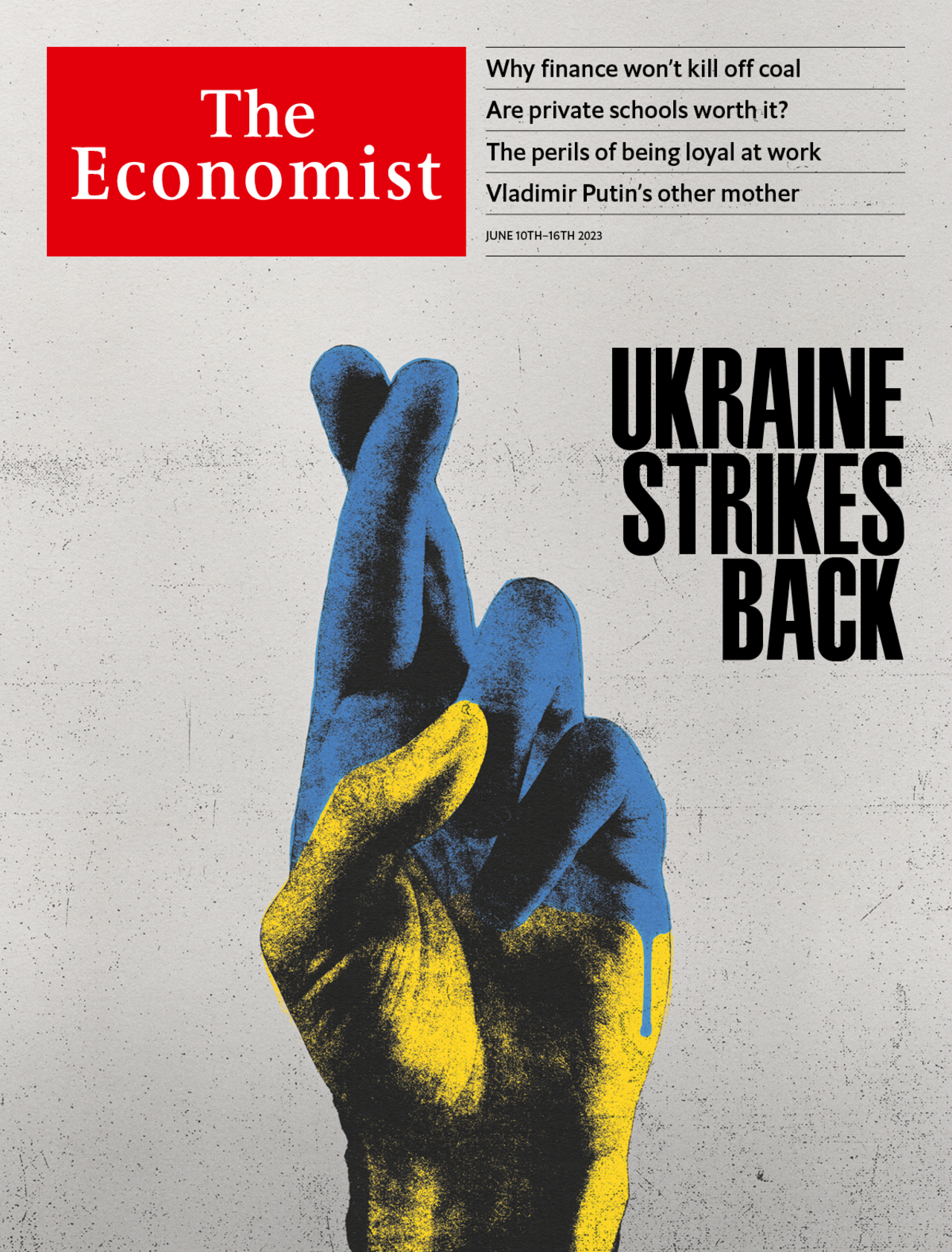 Ukraine strikes back